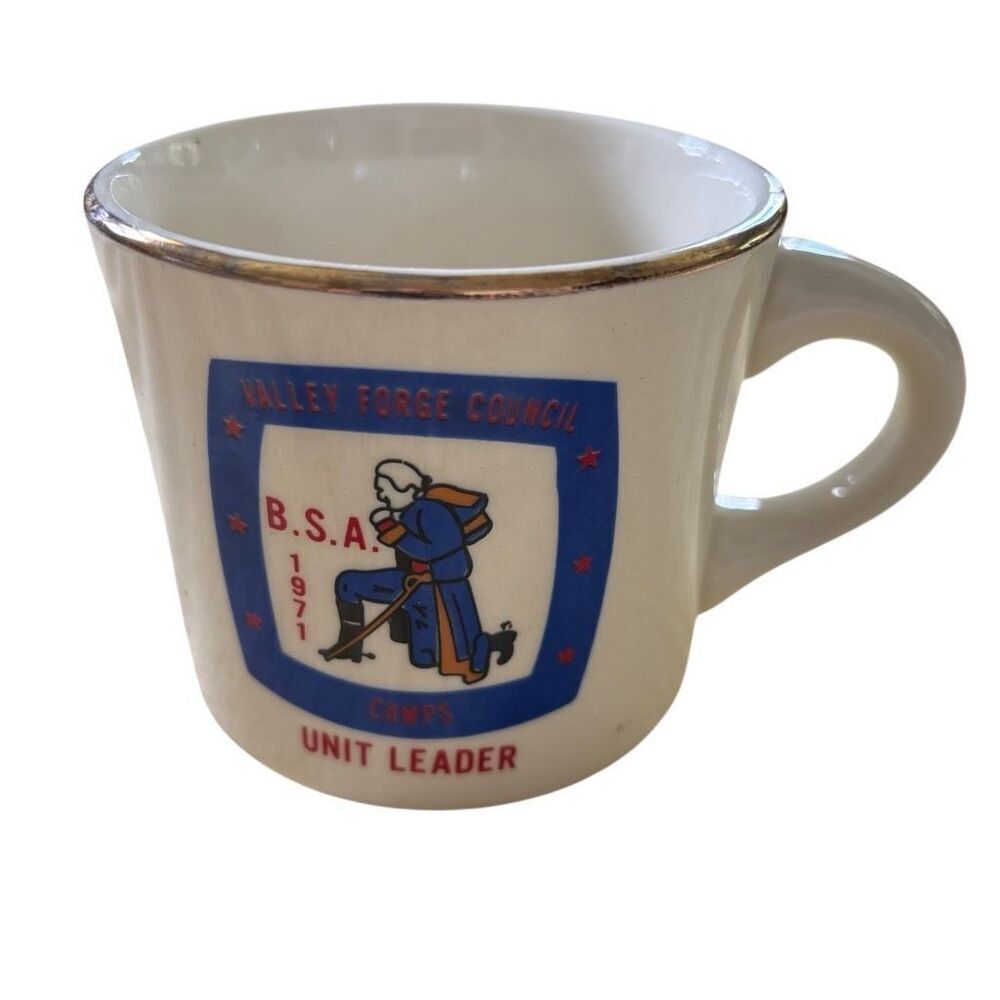 Valley Forge Council B.S.A. 1971 Camps Boy Scout Unit Leader Mug